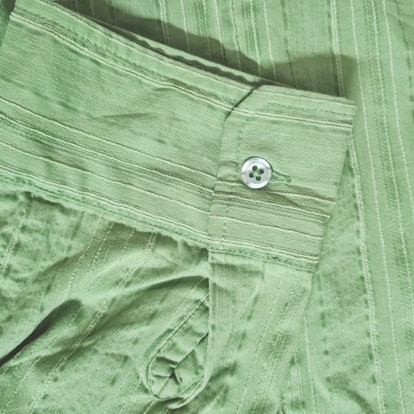 Size- S- M, Coldwater Creek pastel green top for women - Picture 4 of 6